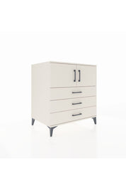 Kronos Şifonyer 2 Raflı 3 Çekmeceli 2 Kapaklı 88x59x96 Aytaşı-Aytaşı