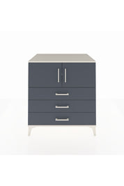 Kronos Şifonyer 2 Raflı 3 Çekmeceli 2 Kapaklı 88x59x96 Aytaşı-Antrasit