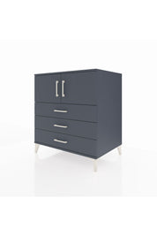 Kronos Şifonyer 2 Raflı 3 Çekmeceli 2 Kapaklı 88x59x96 Antrasit-Antrasit