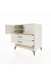 Kronos Şifonyer 2 Raflı 2 Çekmeceli 2 Kapaklı 88x59x96 Aytaşı-Aytaşı