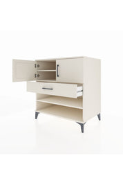 Kronos Şifonyer 3 Raflı Tek Çekmeceli 2 Kapaklı 88x59x96 - S70M031V1C