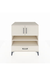 Kronos Şifonyer 4 Raflı Tek Çekmeceli 2 Kapaklı 88x59x96 Aytaşı-Aytaşı