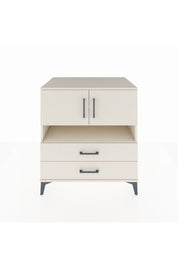 Kronos Şifonyer 3 Raflı 2 Çekmeceli 2 Kapaklı 88x59x96 Aytaşı-Aytaşı