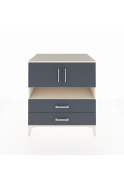 Kronos Şifonyer 3 Raflı 2 Çekmeceli 2 Kapaklı 88x59x96 Aytaşı-Antrasit