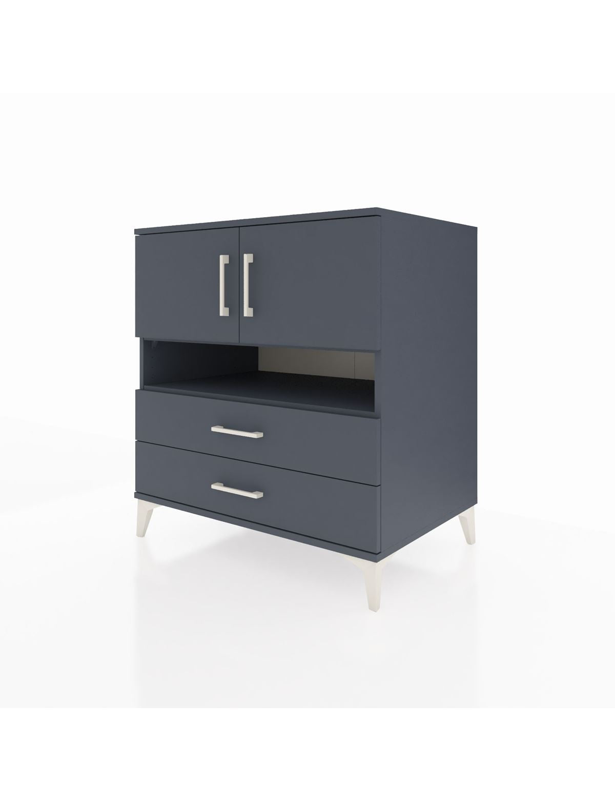 Kronos Şifonyer 3 Raflı 2 Çekmeceli 2 Kapaklı 88x59x96 - S70M033V5C