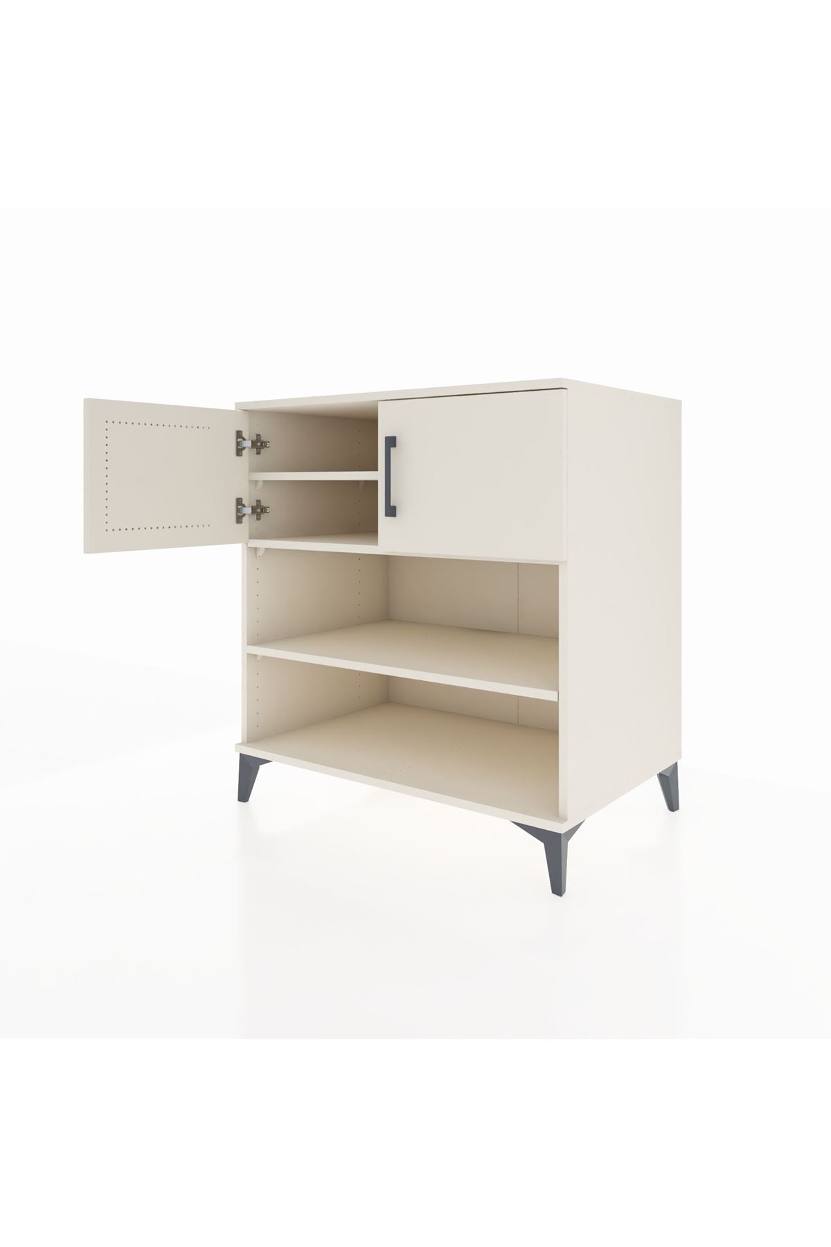 Kronos Şifonyer 3 Raflı 2 Kapaklı 88x59x96 Aytaşı-Aytaşı