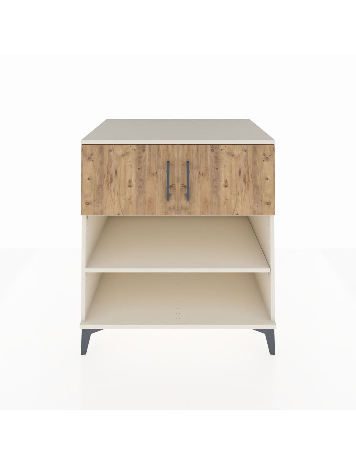 Kronos Şifonyer 3 Raflı 2 Kapaklı 88x59x96 Aytaşı-Çam