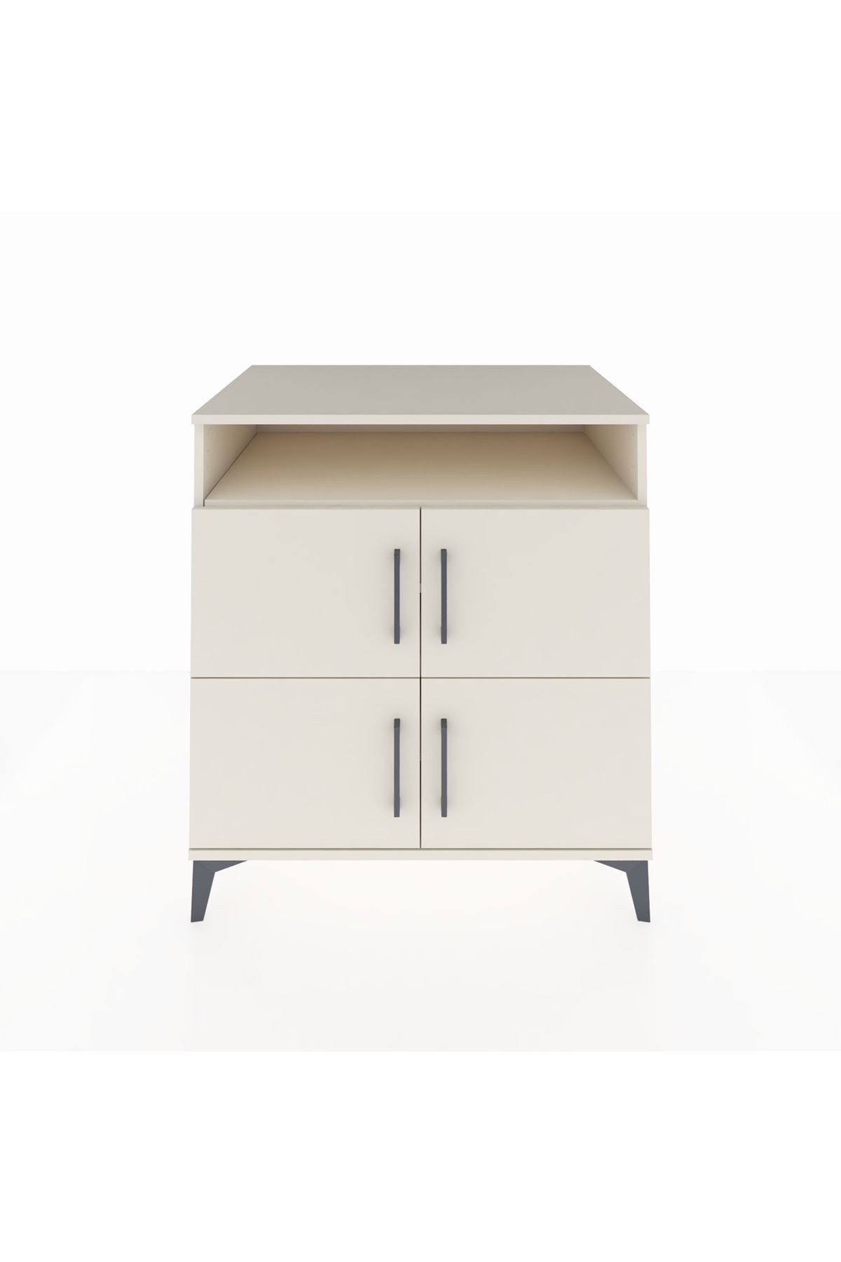 Kronos Şifonyer 4 Raflı 4 Kapaklı 88x59x96 Aytaşı-Aytaşı