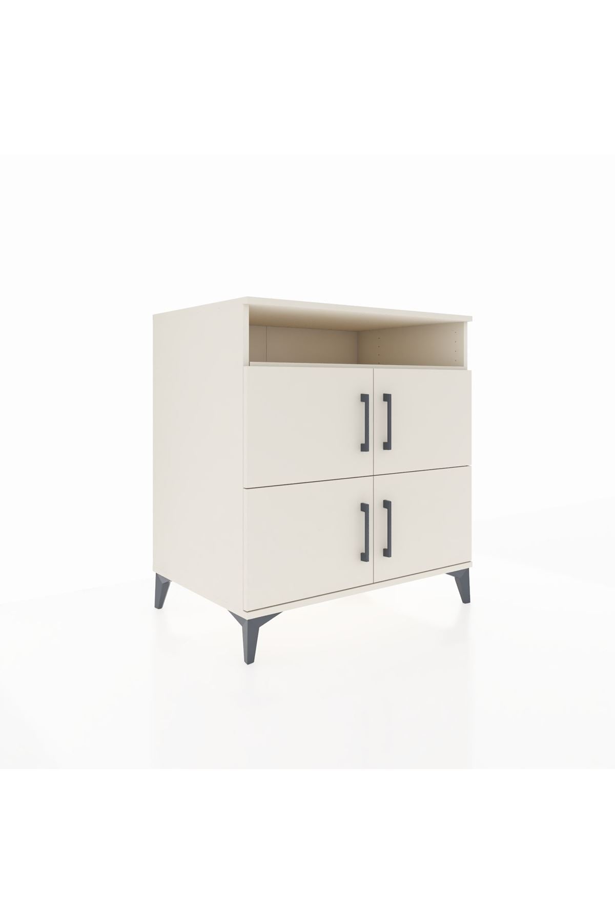 Kronos Şifonyer 4 Raflı 4 Kapaklı 88x59x96 Aytaşı-Aytaşı