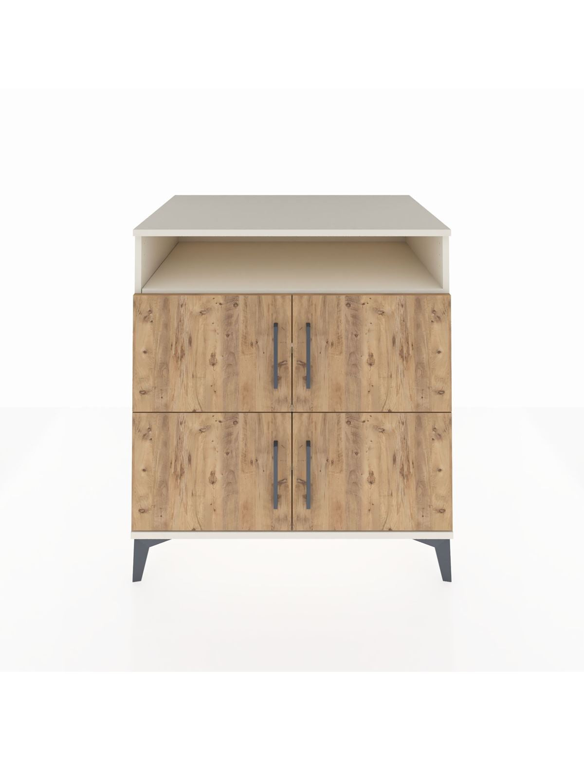 Kronos Şifonyer 4 Raflı 4 Kapaklı 88x59x96 Aytaşı-Çam