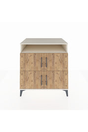 Kronos Şifonyer 4 Raflı 4 Kapaklı 88x59x96 Aytaşı-Çam