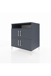 Kronos Şifonyer 4 Raflı 4 Kapaklı 88x59x96 Antrasit-Antrasit