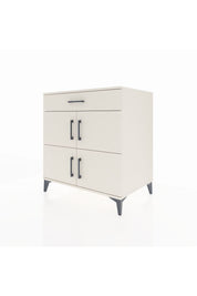 Kronos Şifonyer 3 Raflı Tek Çekmeceli 4 Kapaklı 88x59x96 Aytaşı-Aytaşı