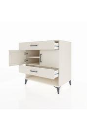 Kronos Şifonyer 2 Raflı 2 Çekmeceli 2 Kapaklı 88x59x96 Aytaşı-Aytaşı