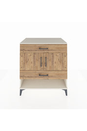 Kronos Şifonyer 2 Raflı 2 Çekmeceli 2 Kapaklı 88x59x96 Aytaşı-Çam