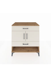 Kronos Şifonyer 2 Raflı 2 Çekmeceli 2 Kapaklı 88x59x96 Çam-Aytaşı