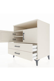 Kronos Şifonyer 3 Raflı 2 Çekmeceli 2 Kapaklı 88x59x96 Aytaşı-Aytaşı