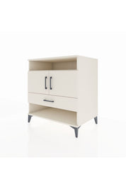 Kronos Şifonyer 3 Raflı Tek Çekmeceli 2 Kapaklı 88x59x96 Aytaşı-Aytaşı