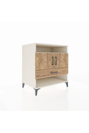 Kronos Şifonyer 3 Raflı Tek Çekmeceli 2 Kapaklı 88x59x96 Aytaşı-Çam