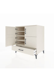 Kronos Şifonyer 4 Raflı Tek Çekmeceli 4 Kapaklı 88x59x96 Aytaşı-Aytaşı