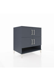 Kronos Şifonyer 4 Raflı 4 Kapaklı 88x59x96 Antrasit-Antrasit