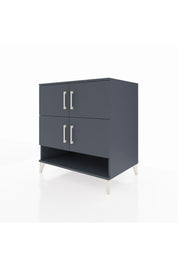 Kronos Şifonyer 4 Raflı 4 Kapaklı 88x59x96 Antrasit-Antrasit