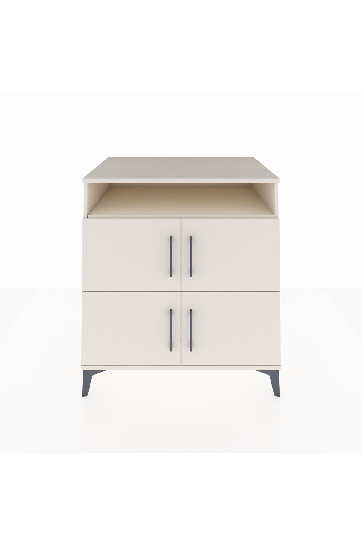 Kronos Şifonyer 4 Raflı 4 Kapaklı 88x59x96 Aytaşı-Aytaşı