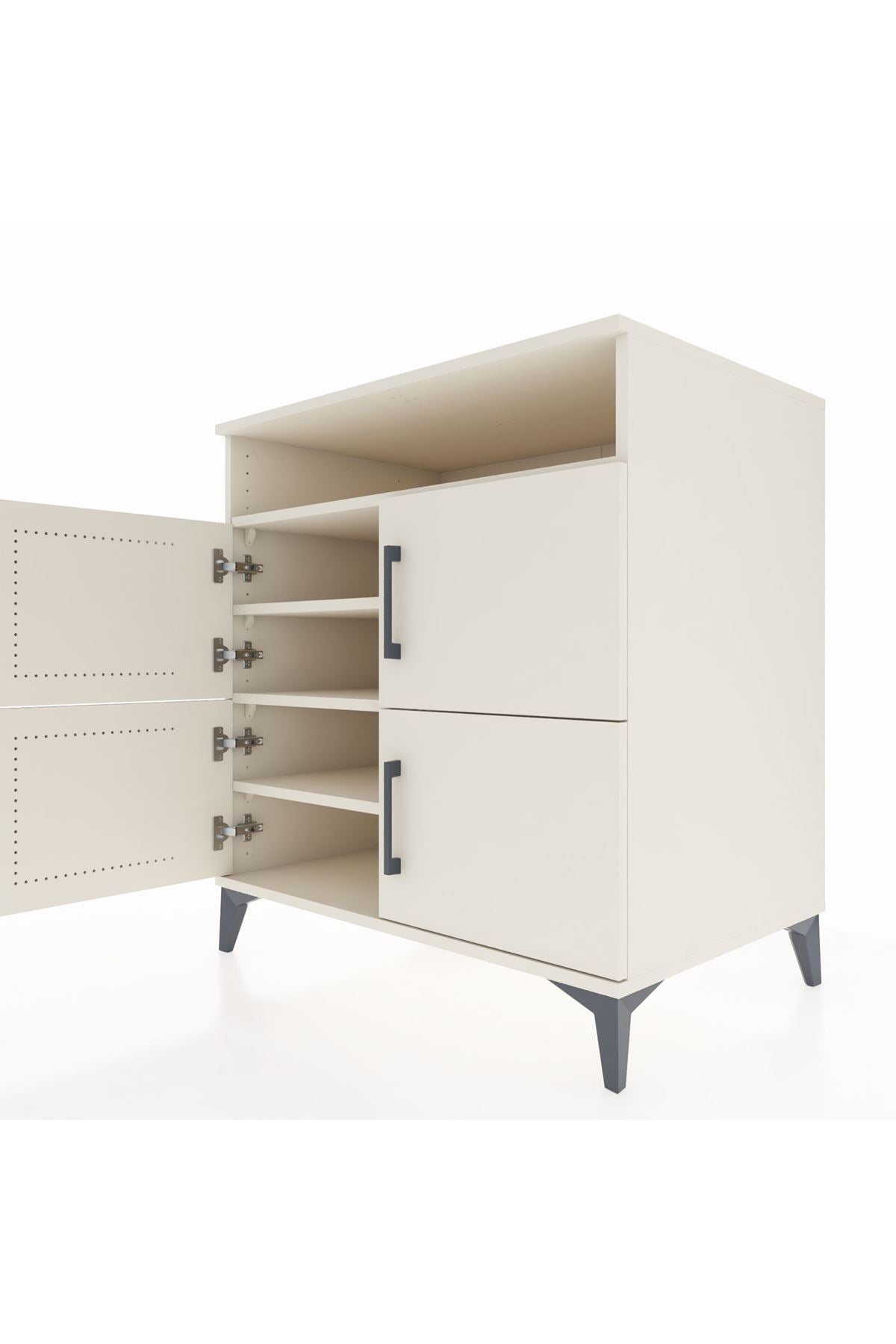 Kronos Şifonyer 4 Raflı 4 Kapaklı 88x59x96 - S70M044V1C