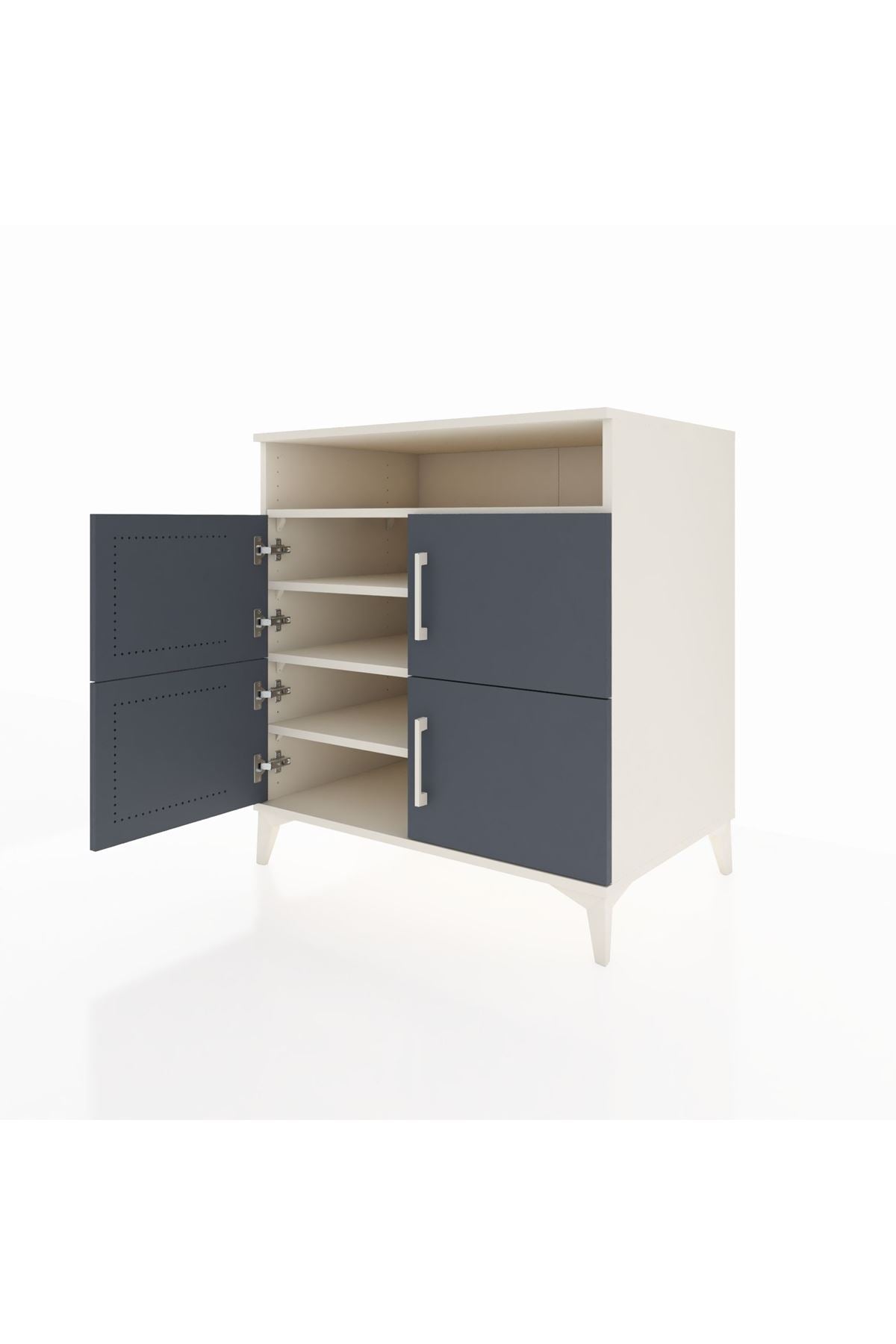 Kronos Şifonyer 4 Raflı 4 Kapaklı 88x59x96 - S70M044V2C