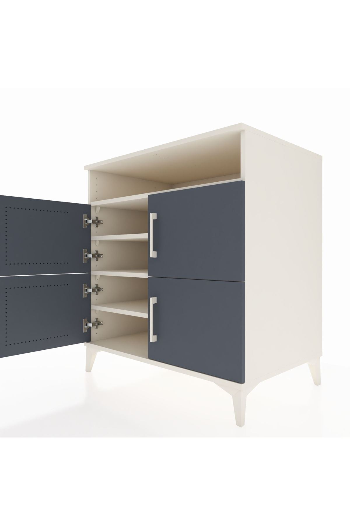 Kronos Şifonyer 4 Raflı 4 Kapaklı 88x59x96 - S70M044V2C