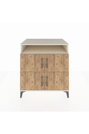 Kronos Şifonyer 4 Raflı 4 Kapaklı 88x59x96 Aytaşı-Çam