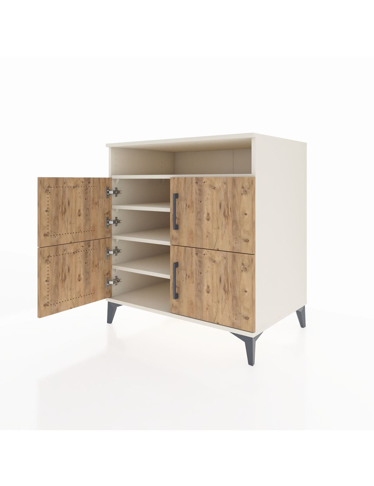 Kronos Şifonyer 4 Raflı 4 Kapaklı 88x59x96 - S70M044V3C