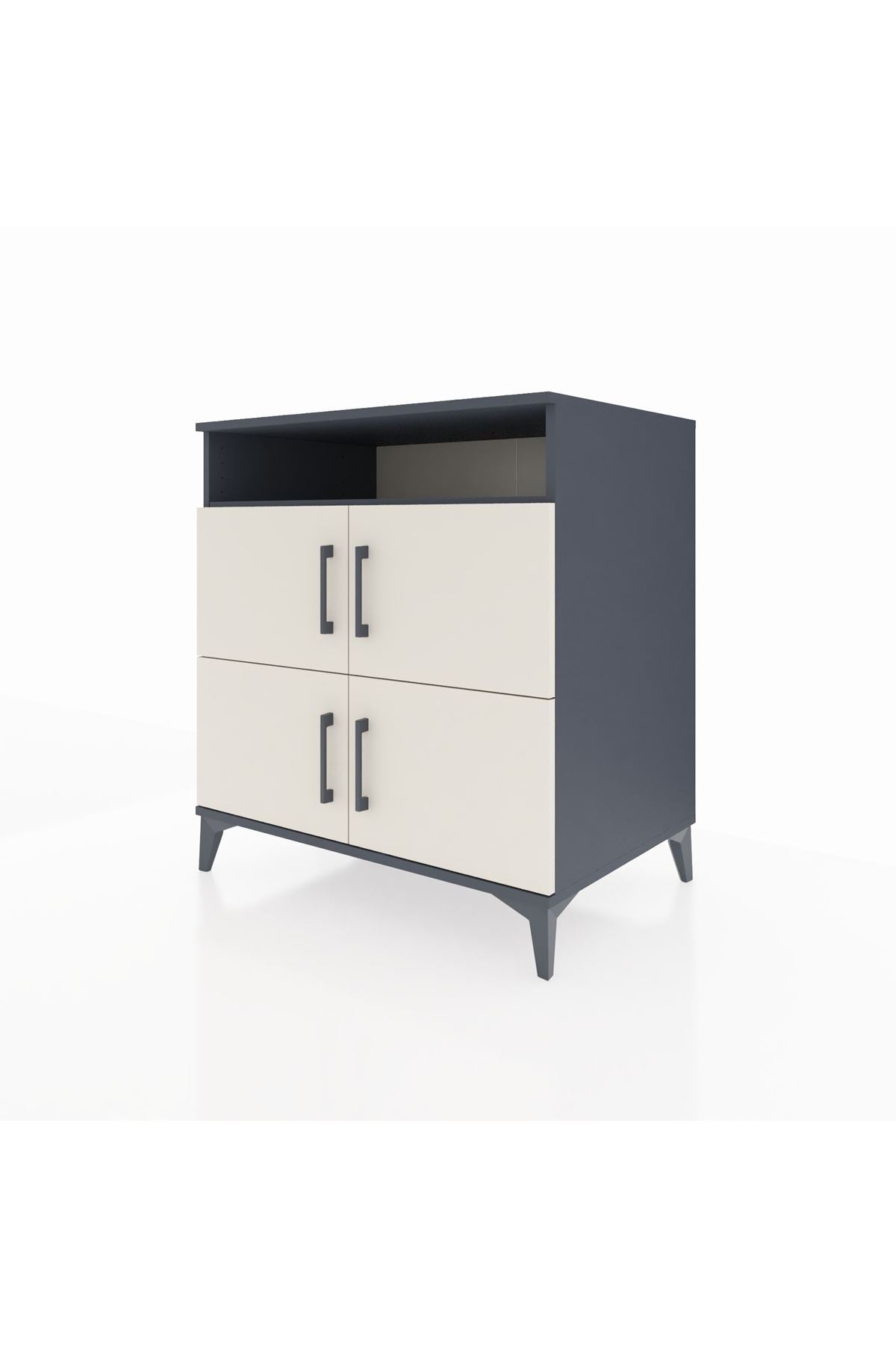 Kronos Şifonyer 4 Raflı 4 Kapaklı 88x59x96 - S70M044V4C