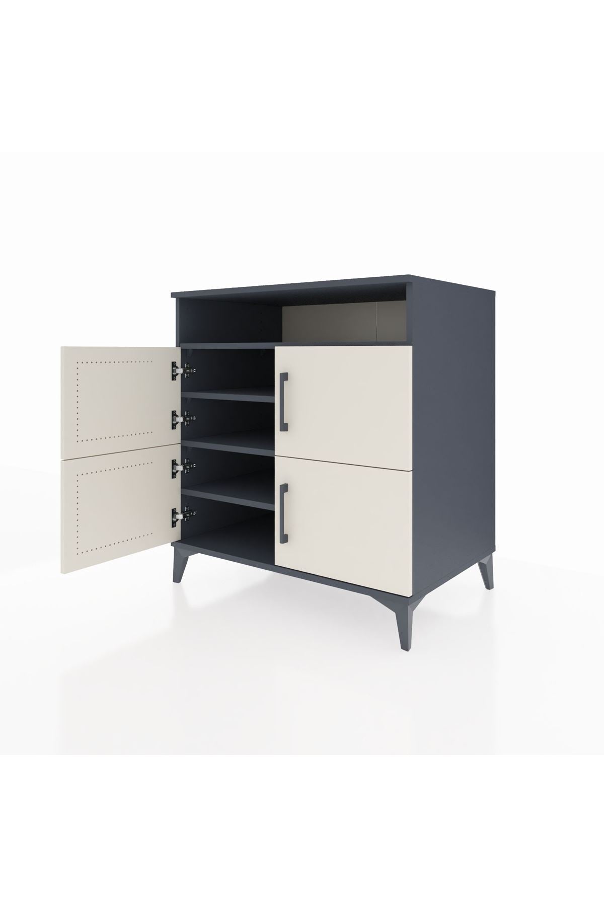 Kronos Şifonyer 4 Raflı 4 Kapaklı 88x59x96 - S70M044V4C