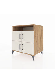 Kronos Şifonyer 4 Raflı 4 Kapaklı 88x59x96 Çam-Aytaşı