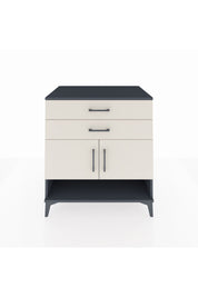 Kronos Şifonyer 2 Raflı 2 Çekmeceli 2 Kapaklı 88x59x96 Antrasit-Aytaşı