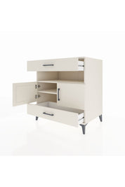 Kronos Şifonyer 2 Raflı 2 Çekmeceli 2 Kapaklı 88x59x96 Aytaşı-Aytaşı