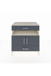 Kronos Şifonyer 2 Raflı 2 Çekmeceli 2 Kapaklı 88x59x96 Aytaşı-Antrasit