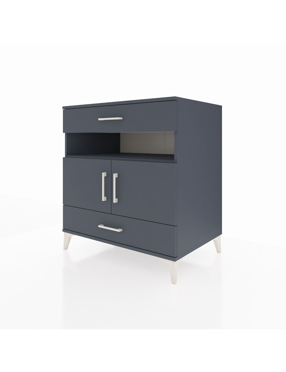 Kronos Şifonyer 2 Raflı 2 Çekmeceli 2 Kapaklı 88x59x96 - S70M047V5C