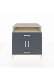 Kronos Şifonyer 2 Raflı 2 Çekmeceli 2 Kapaklı 88x59x96 Aytaşı-Antrasit