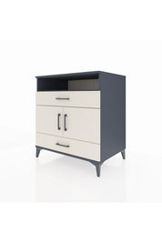 Kronos Şifonyer 2 Raflı 2 Çekmeceli 2 Kapaklı 88x59x96 Antrasit-Aytaşı