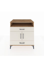 Kronos Şifonyer 2 Raflı 2 Çekmeceli 2 Kapaklı 88x59x96 Çam-Aytaşı