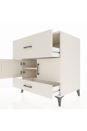 Kronos Şifonyer Tek Raflı 2 Çekmeceli 2 Kapaklı 88x59x96 Aytaşı-Aytaşı