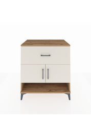 Kronos Şifonyer 2 Raflı Tek Çekmeceli 2 Kapaklı 88x59x96 Çam-Aytaşı