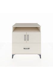 Kronos Şifonyer 3 Raflı Tek Çekmeceli 2 Kapaklı 88x59x96 Aytaşı-Aytaşı