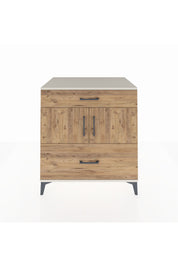 Kronos Şifonyer 2 Raflı 2 Çekmeceli 2 Kapaklı 88x59x96 Aytaşı-Çam