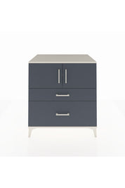 Kronos Şifonyer 2 Raflı 2 Çekmeceli 2 Kapaklı 88x59x96 Aytaşı-Antrasit