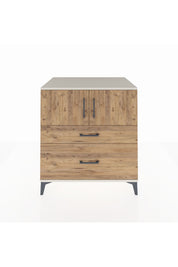 Kronos Şifonyer 2 Raflı 2 Çekmeceli 2 Kapaklı 88x59x96 Aytaşı-Çam