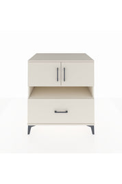 Kronos Şifonyer 3 Raflı Tek Çekmeceli 2 Kapaklı 88x59x96 Aytaşı-Aytaşı