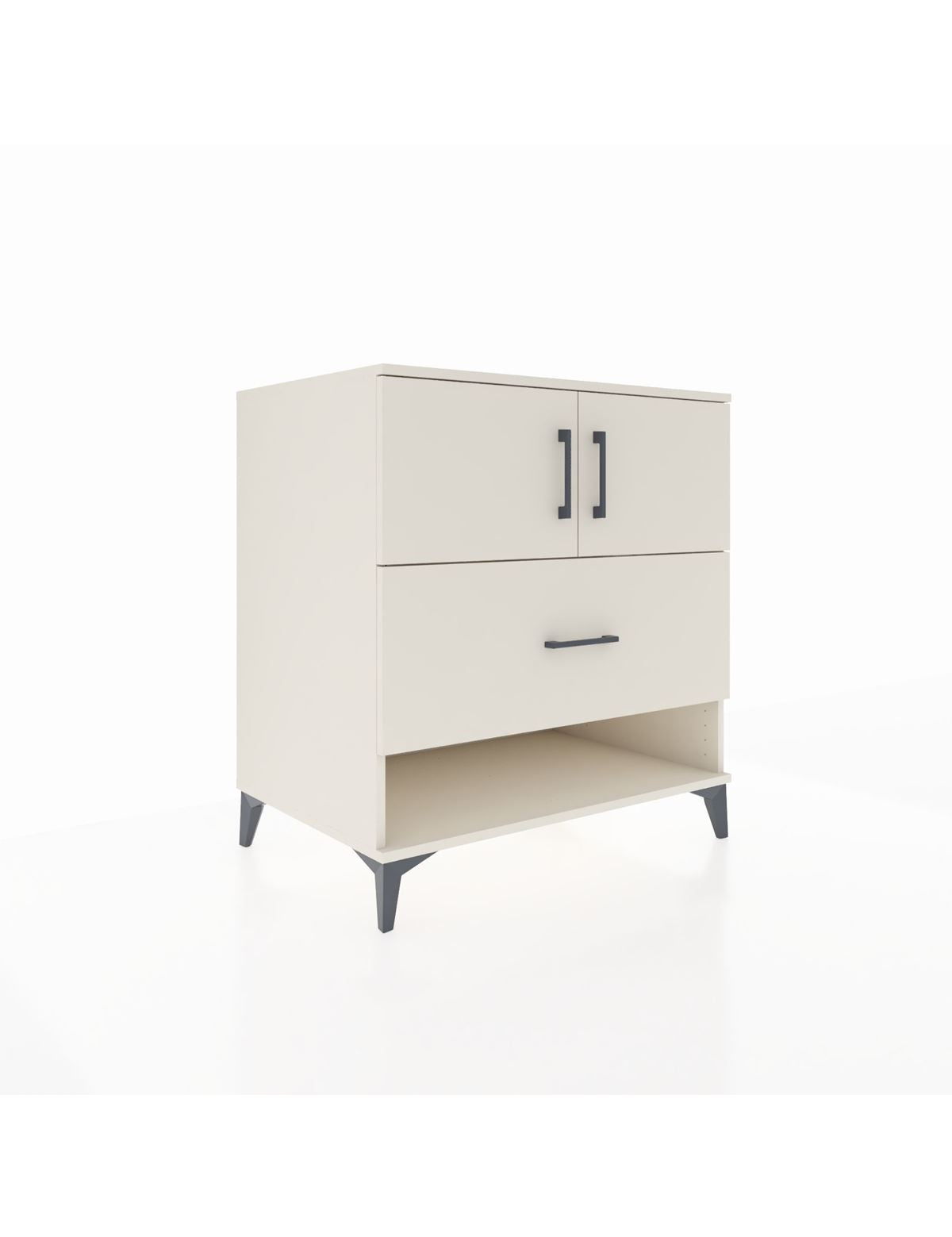 Kronos Şifonyer 2 Raflı Tek Çekmeceli 2 Kapaklı 88x59x96 Aytaşı-Aytaşı